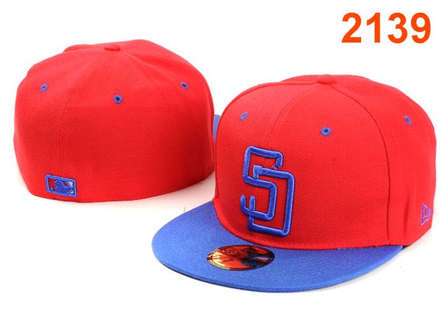 San Diego Padres MLB Fitted Hat PT4